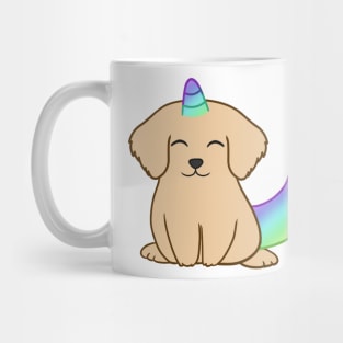 Golden retriever Unicorn Mug